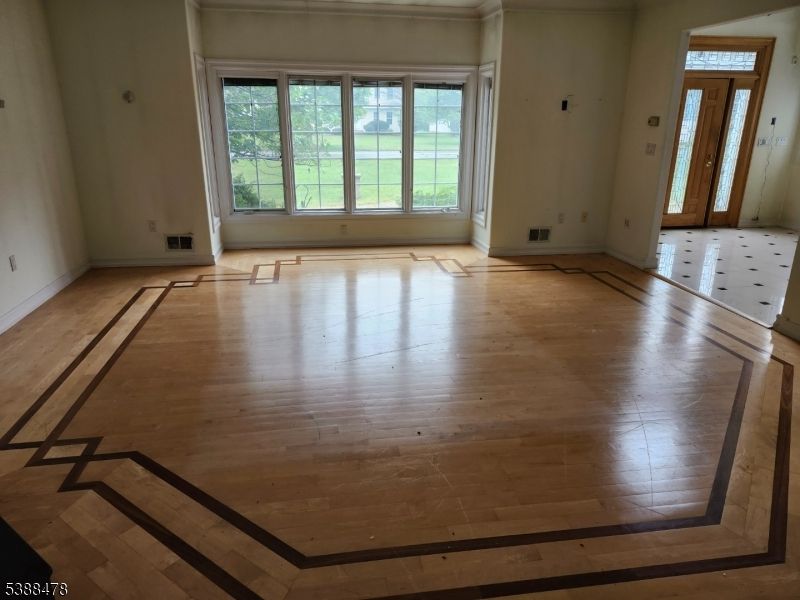 Empty room, Interior, Wood Texture Flooring