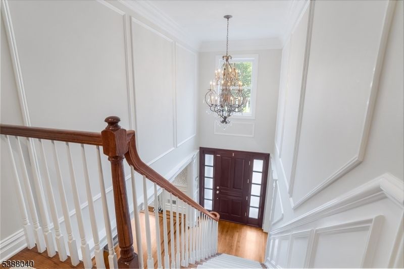 Chandelier, Interior, Wood Texture Flooring