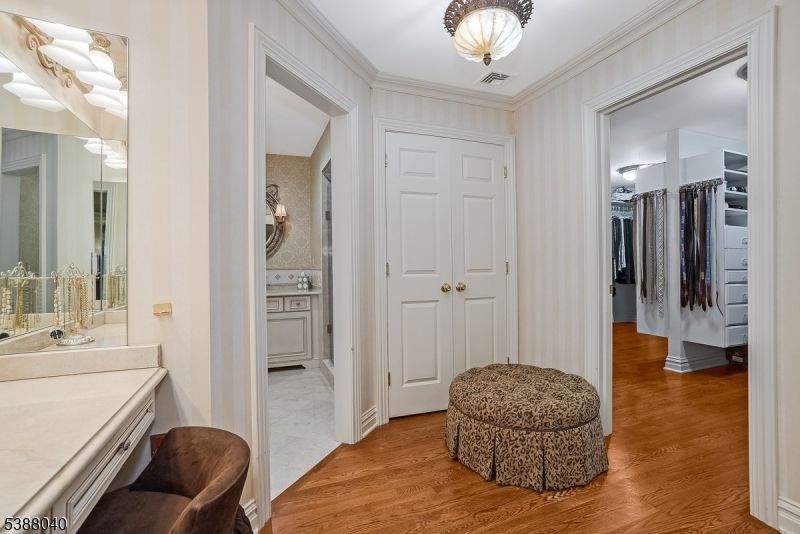 Bathroom, Interior, Walk-in Closets, Wood Texture Flooring