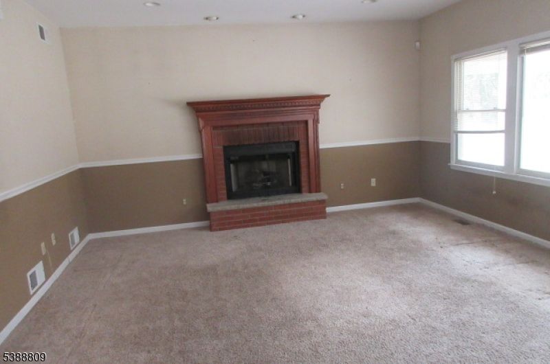 Empty room, Fireplace, Interior