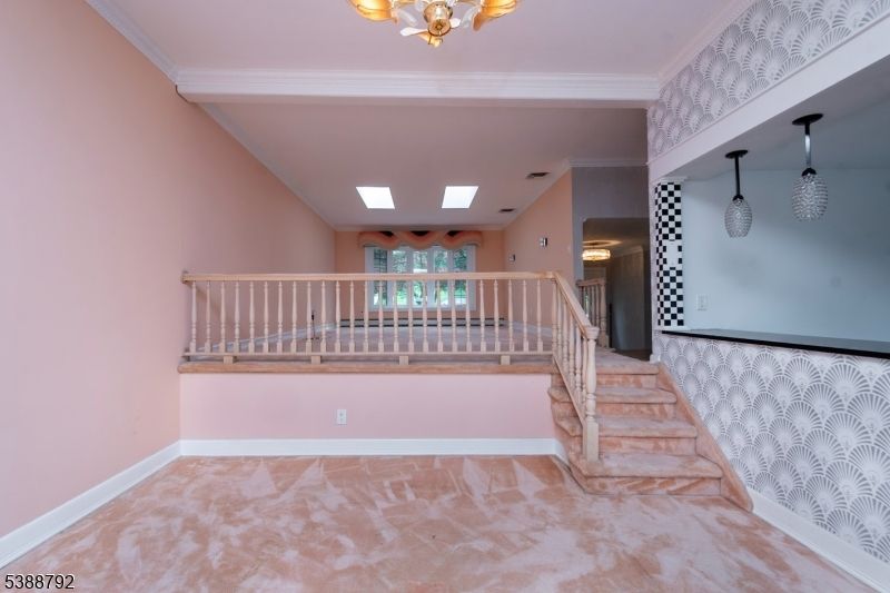 Chandelier, Interior, Recessed Lighting