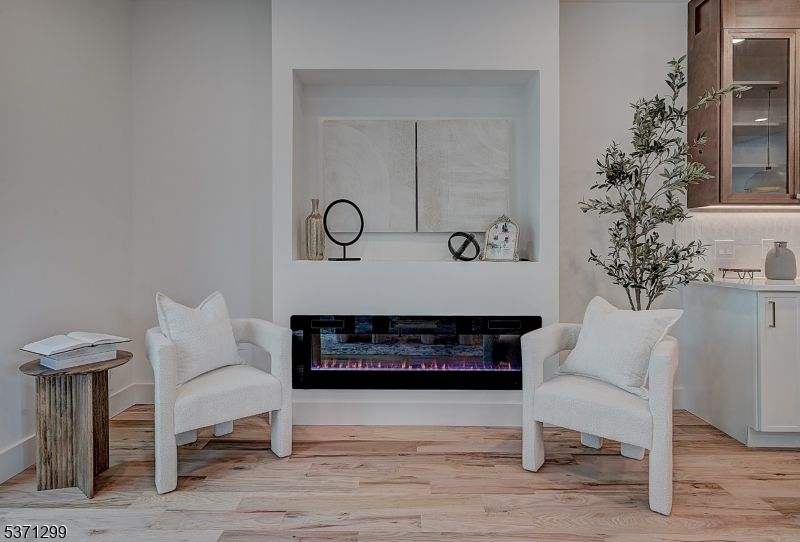 Fireplace, Interior, Wood Texture Flooring