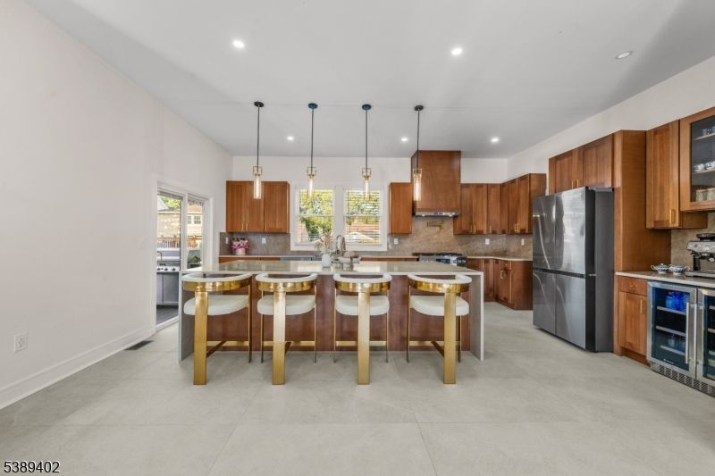 Interior, Kitchen, Pendant Lights, Recessed Lighting