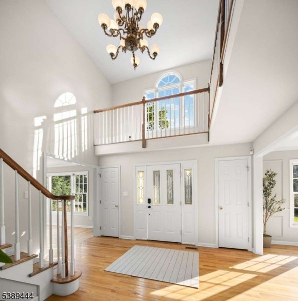 Chandelier, Interior, Wood Texture Flooring