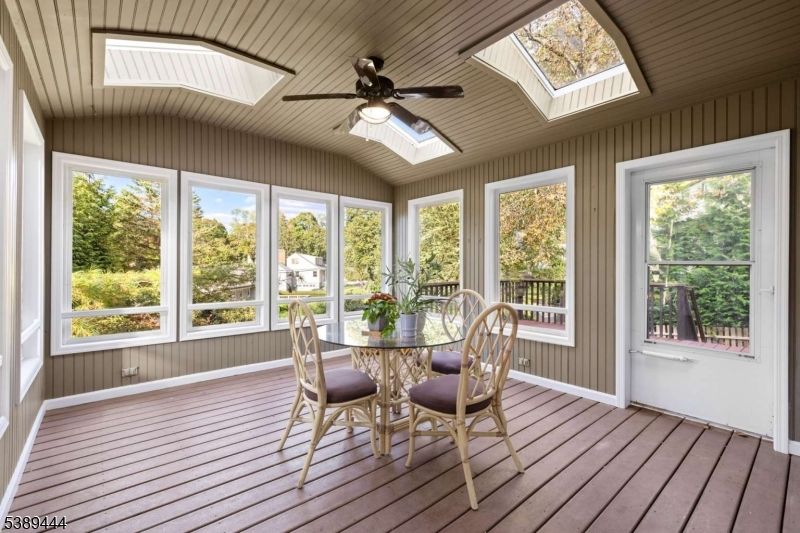 Dining room, Interior, Sun Room, Wood Texture Flooring