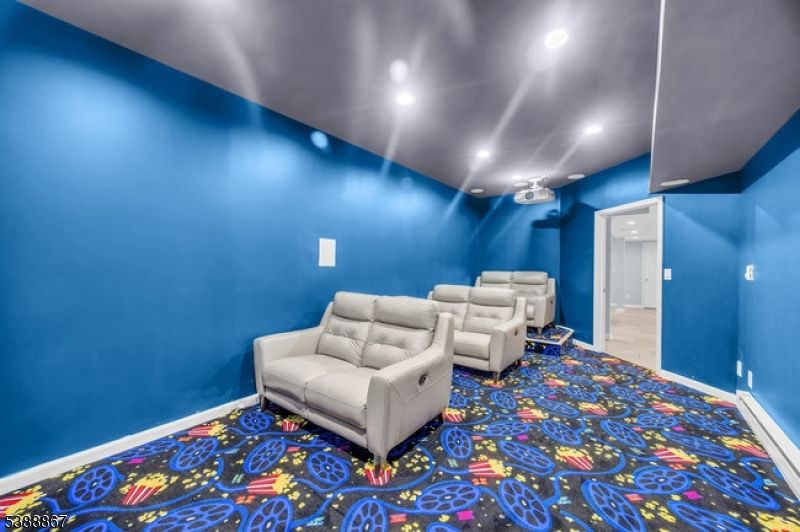 Home Theatre Room, Interior, Recessed Lighting, Theatre Room