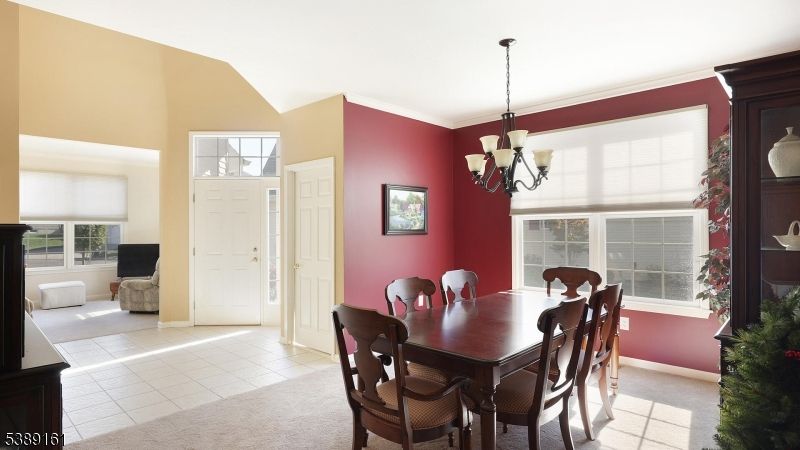 Chandelier, Dining room, Interior