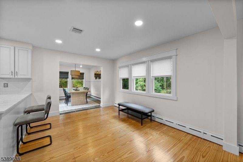 Interior, Pendant Lights, Recessed Lighting, Wood Texture Flooring