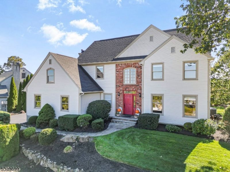 Backyard, Exterior, Facade, Brick Facade, Farmhouse