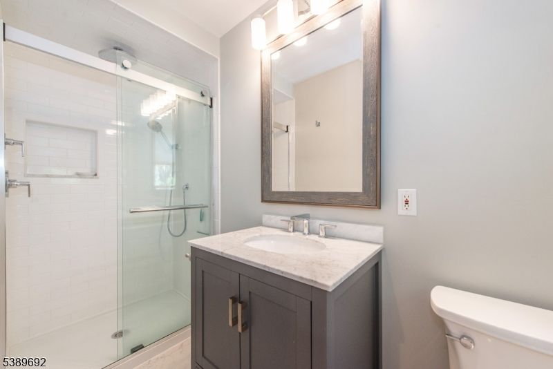 Bathroom, Glass Shower, Interior