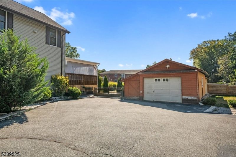 Backyard, Detached Garage, Exterior