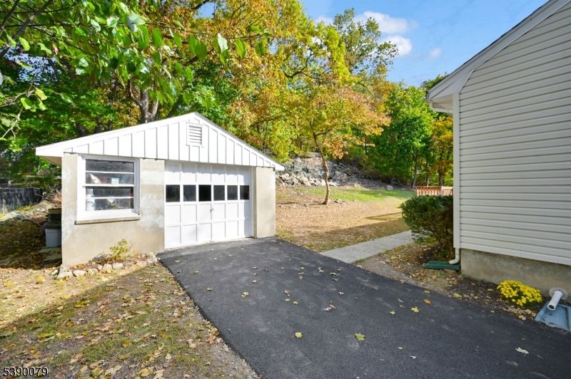 Backyard, Detached Garage, Exterior