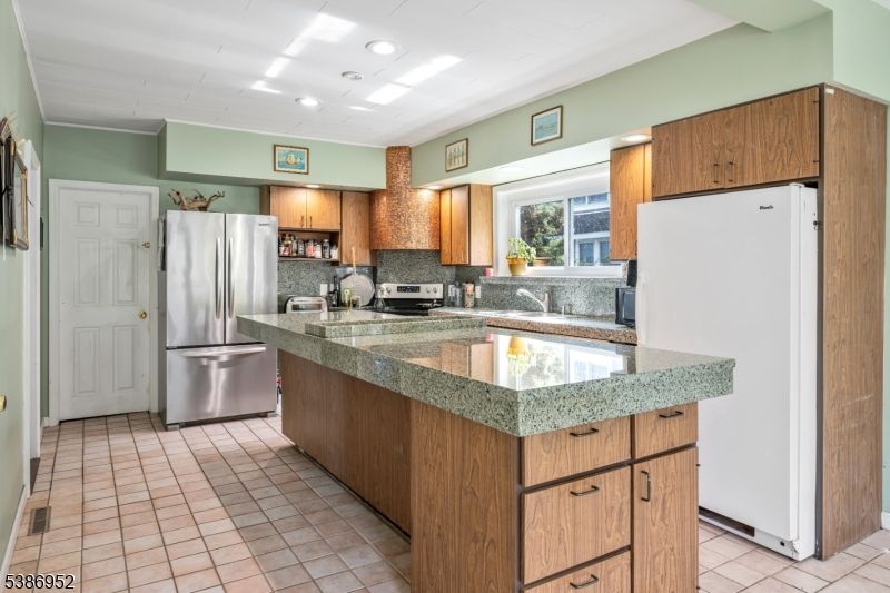 Interior, Kitchen, Recessed Lighting, Stainless Steel Appliances