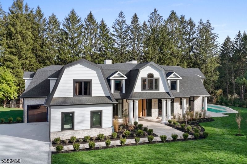 Attached, Backyard, Exterior, Facade, Pool, Farmhouse