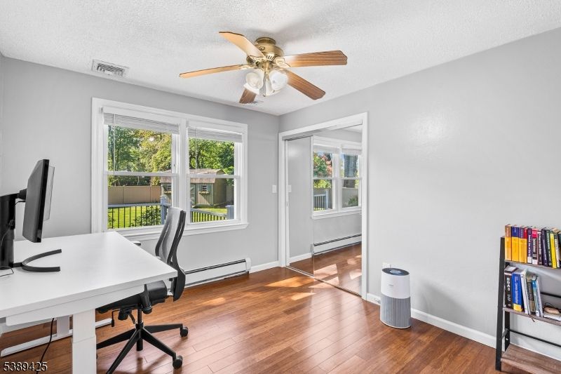 Home Office, Interior, Wood Texture Flooring