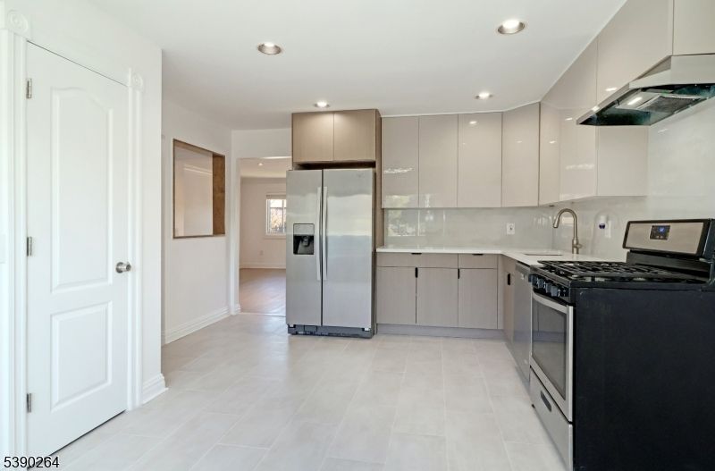 Interior, Kitchen, Recessed Lighting, Stainless Steel Appliances