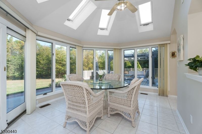 Dining room, Interior, Sun Room