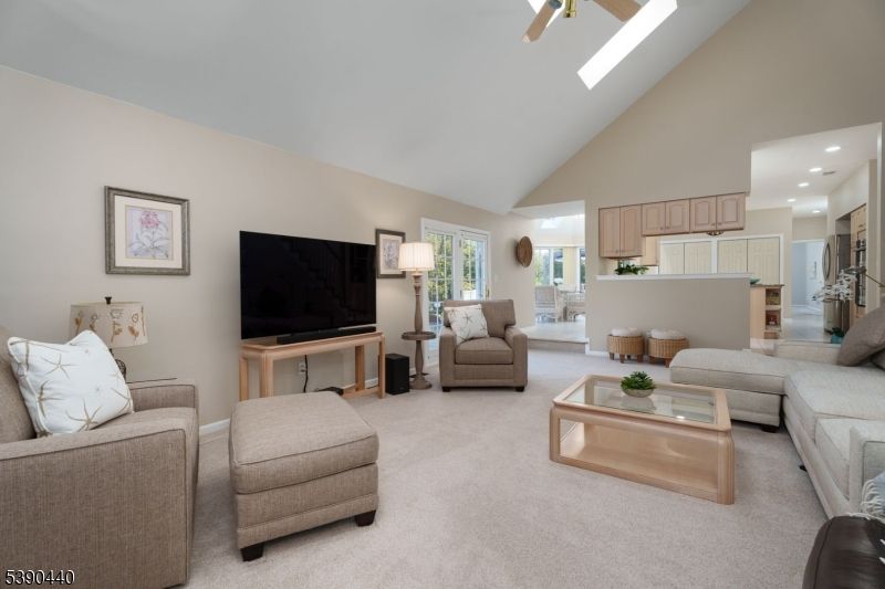 Interior, Kitchen, Living room, Recessed Lighting
