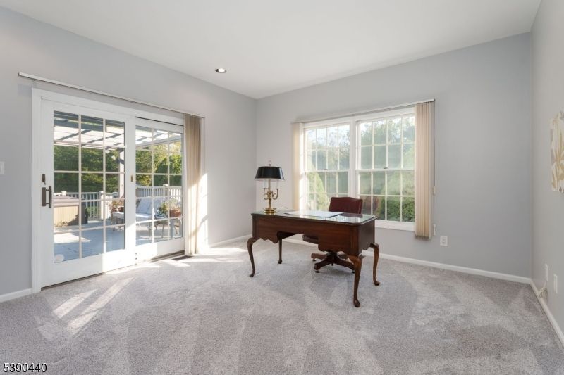 Home Office, Interior, Recessed Lighting