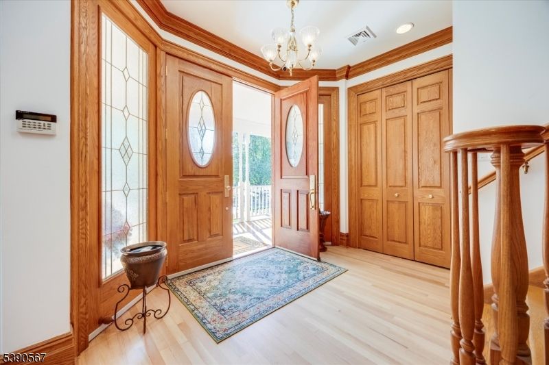 Chandelier, Interior, Recessed Lighting, Wood Texture Flooring