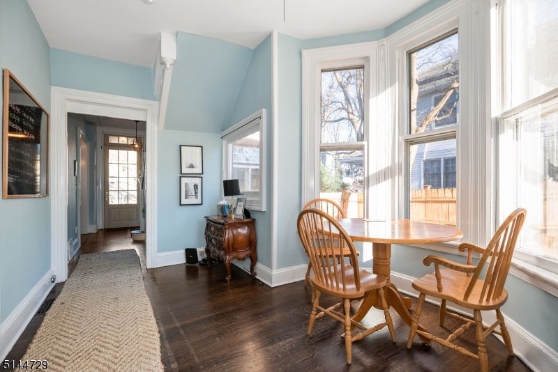 Dining room, Interior, Wood Texture Flooring