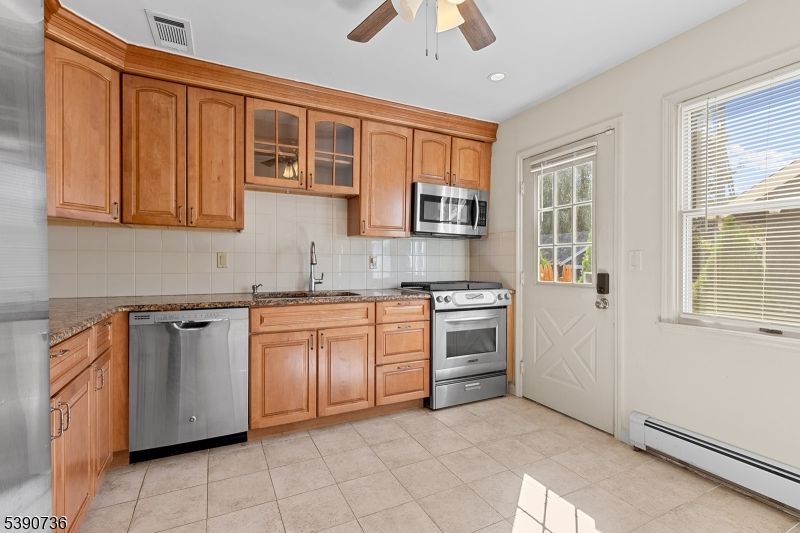 Interior, Kitchen, Recessed Lighting, Stainless Steel Appliances