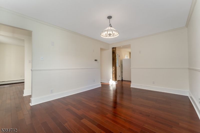 Chandelier, Empty room, Interior, Wood Texture Flooring
