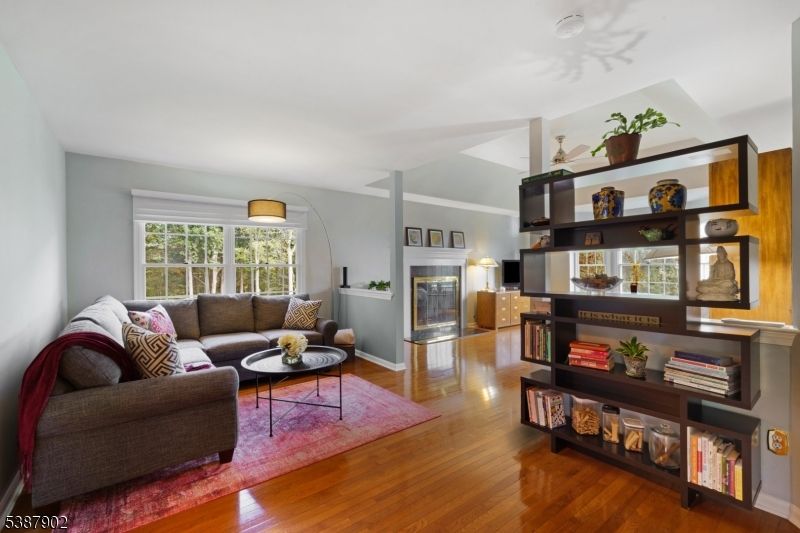 Fireplace, Interior, Living room, Wood Texture Flooring