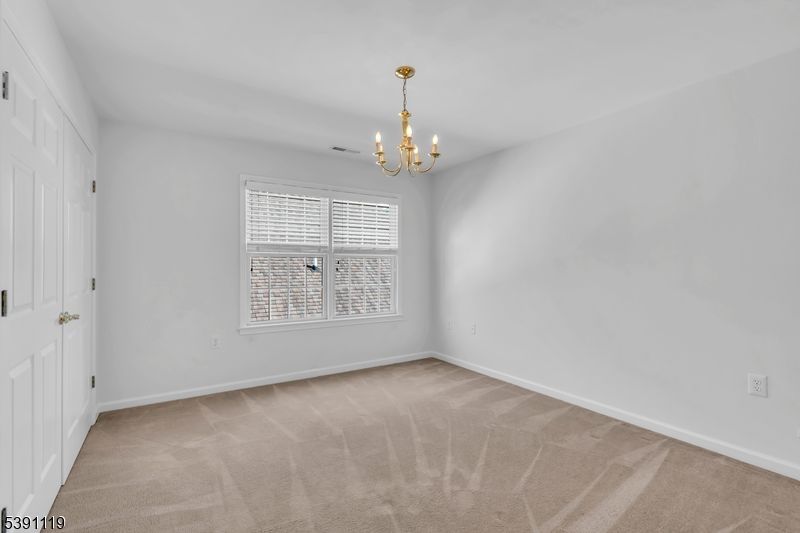 Chandelier, Empty room, Interior