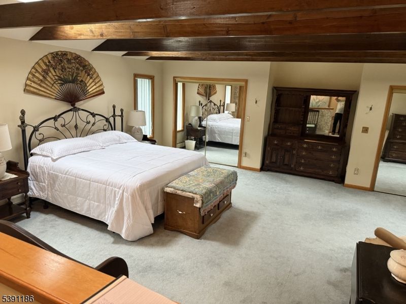 Bedroom, Interior, Wooden Beams, Wooden Ceilings