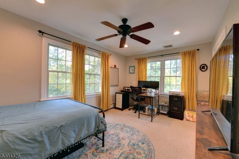Bedroom, Home Office, Interior, Recessed Lighting