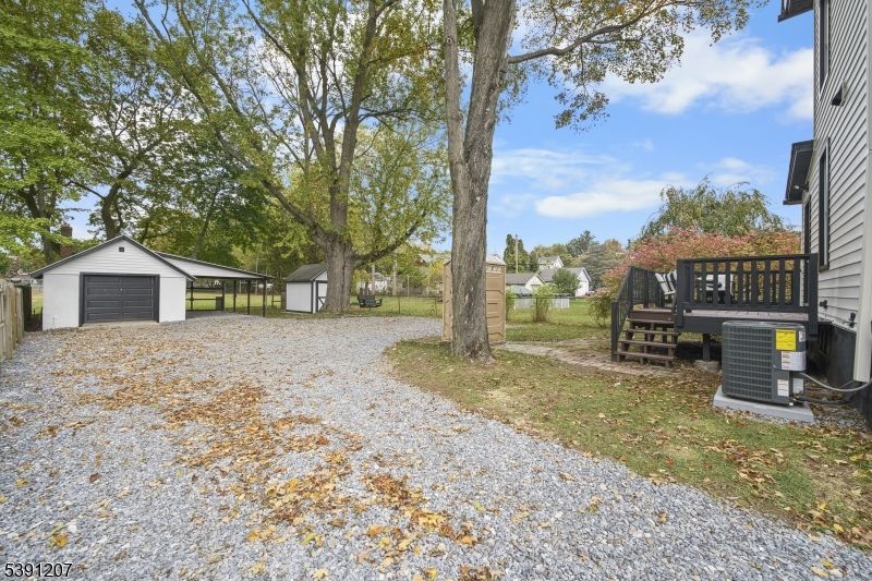 Backyard, Detached Garage, Exterior