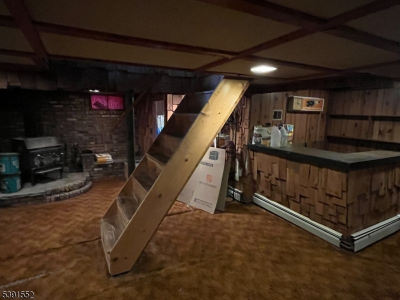 Interior, Stone Walls, Wooden Walls