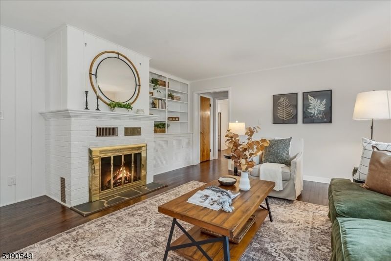 Fireplace, Interior, Living room, Wood Texture Flooring