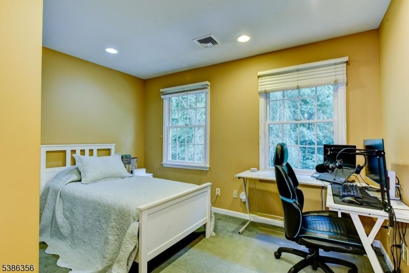 Bedroom, Home Office, Interior, Recessed Lighting