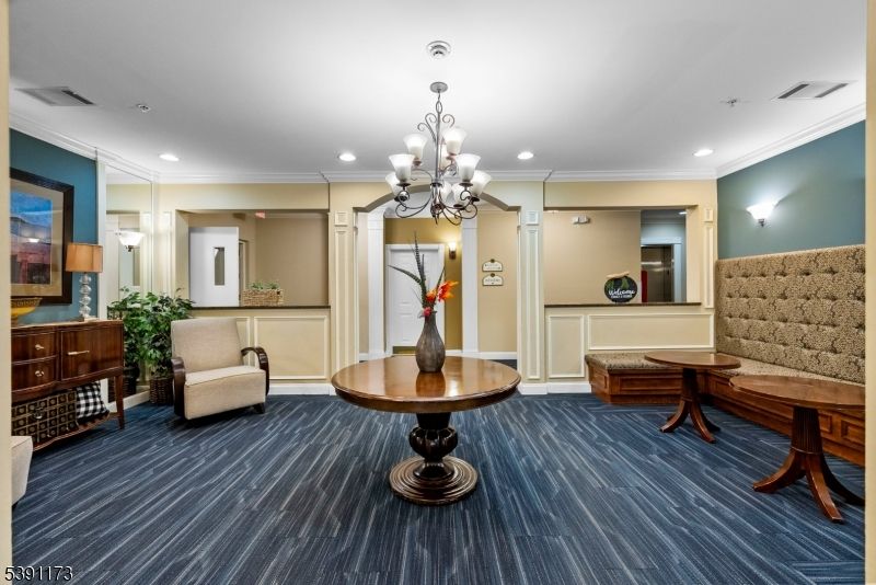 Chandelier, Interior, Recessed Lighting