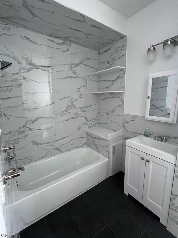 Bathroom, Interior, Marble Walls