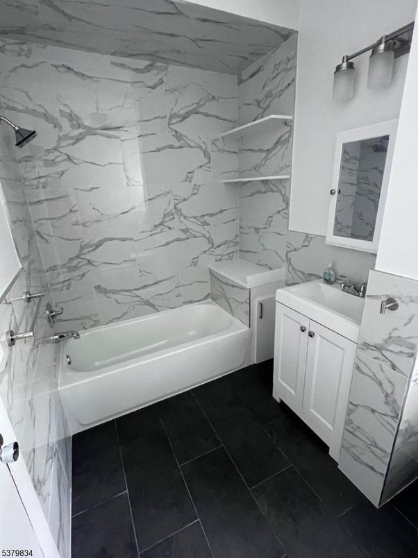 Bathroom, Interior, Marble Walls