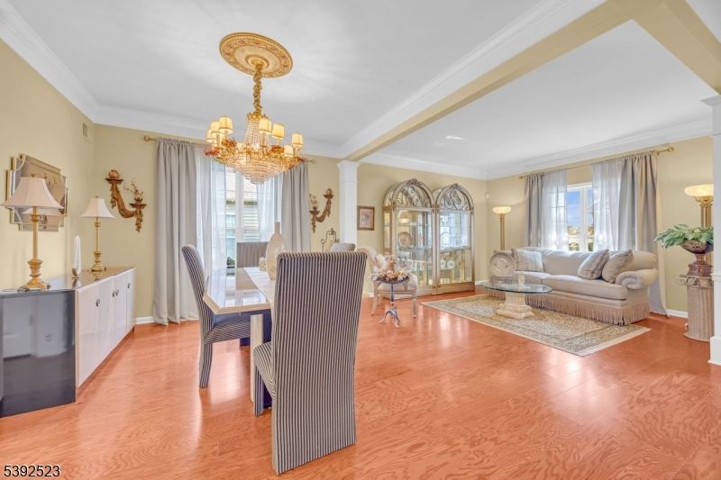 Chandelier, Dining room, Interior, Living room, Wood Texture Flooring