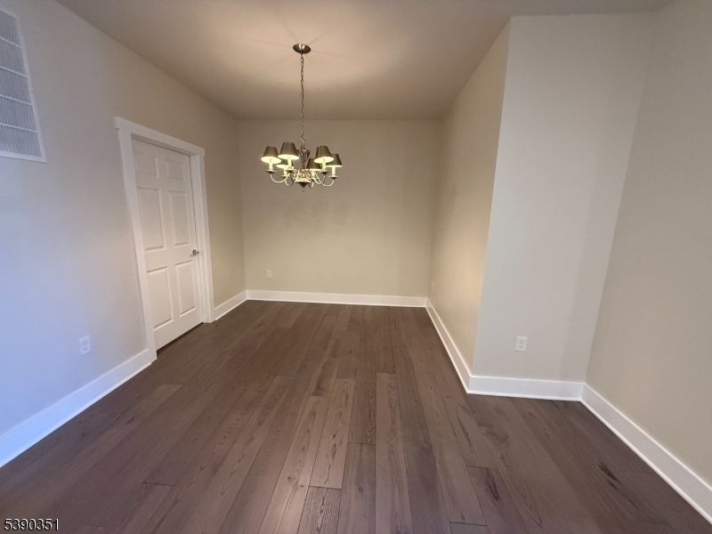 Chandelier, Empty room, Interior, Wood Texture Flooring