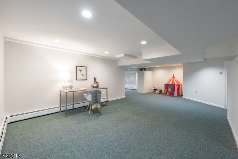 Home Office, Interior, Recessed Lighting