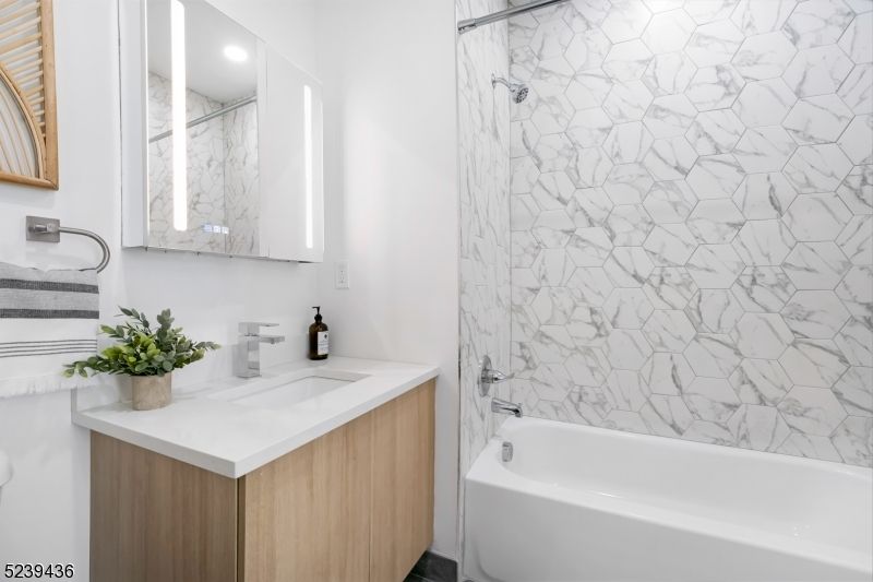 Bathroom, Interior, Marble Walls