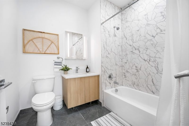 Bathroom, Interior, Marble Walls