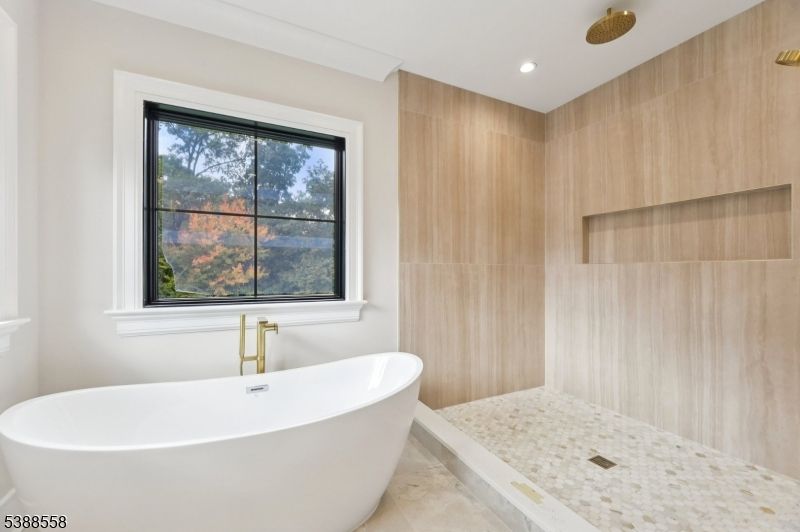 Bathroom, Free Standing Baths, Interior, Recessed Lighting