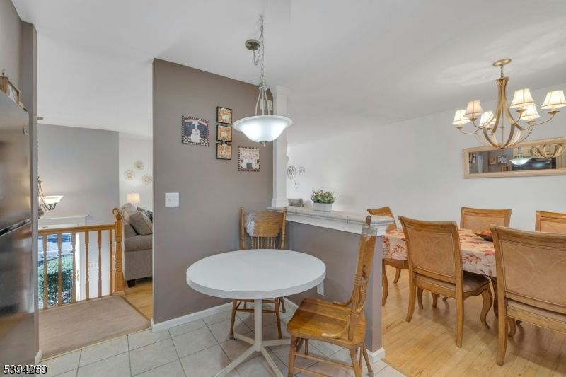 Chandelier, Dining room, Interior, Pendant Lights, Wood Texture Flooring