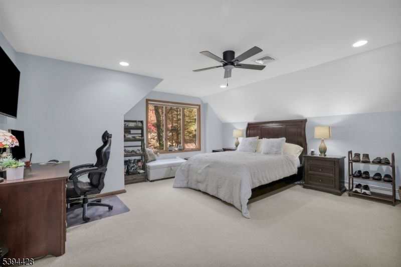 Bedroom, Home Office, Interior, Recessed Lighting