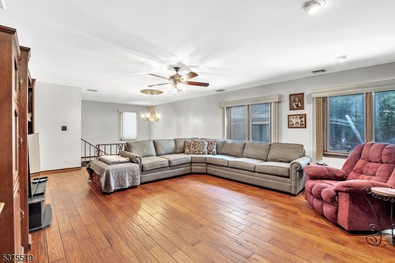 Chandelier, Interior, Living room, Wood Texture Flooring