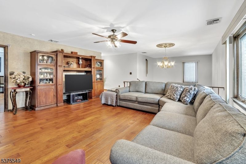 Chandelier, Interior, Living room, Wood Texture Flooring