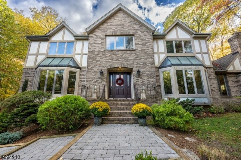 Exterior, Facade, Brick Facade, Tudor Revival
