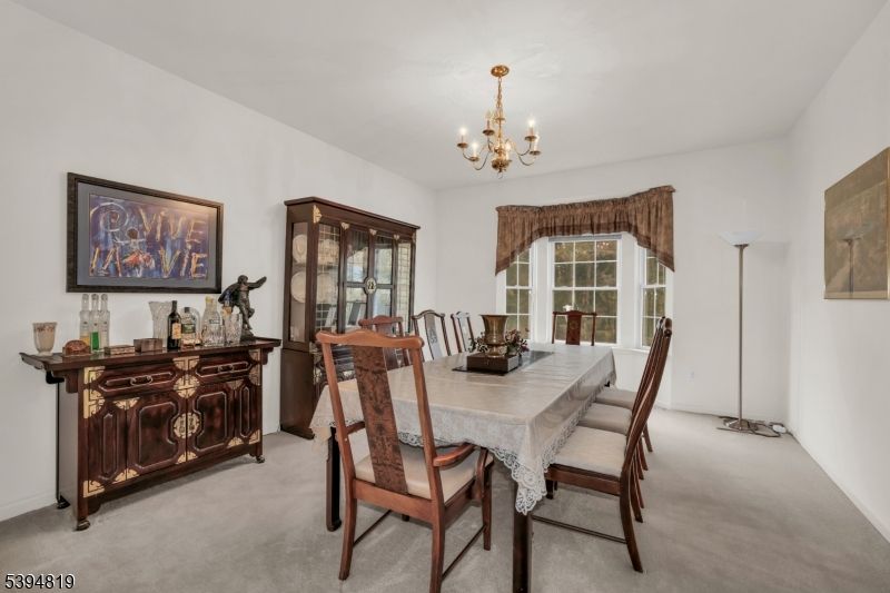 Chandelier, Dining room, Interior